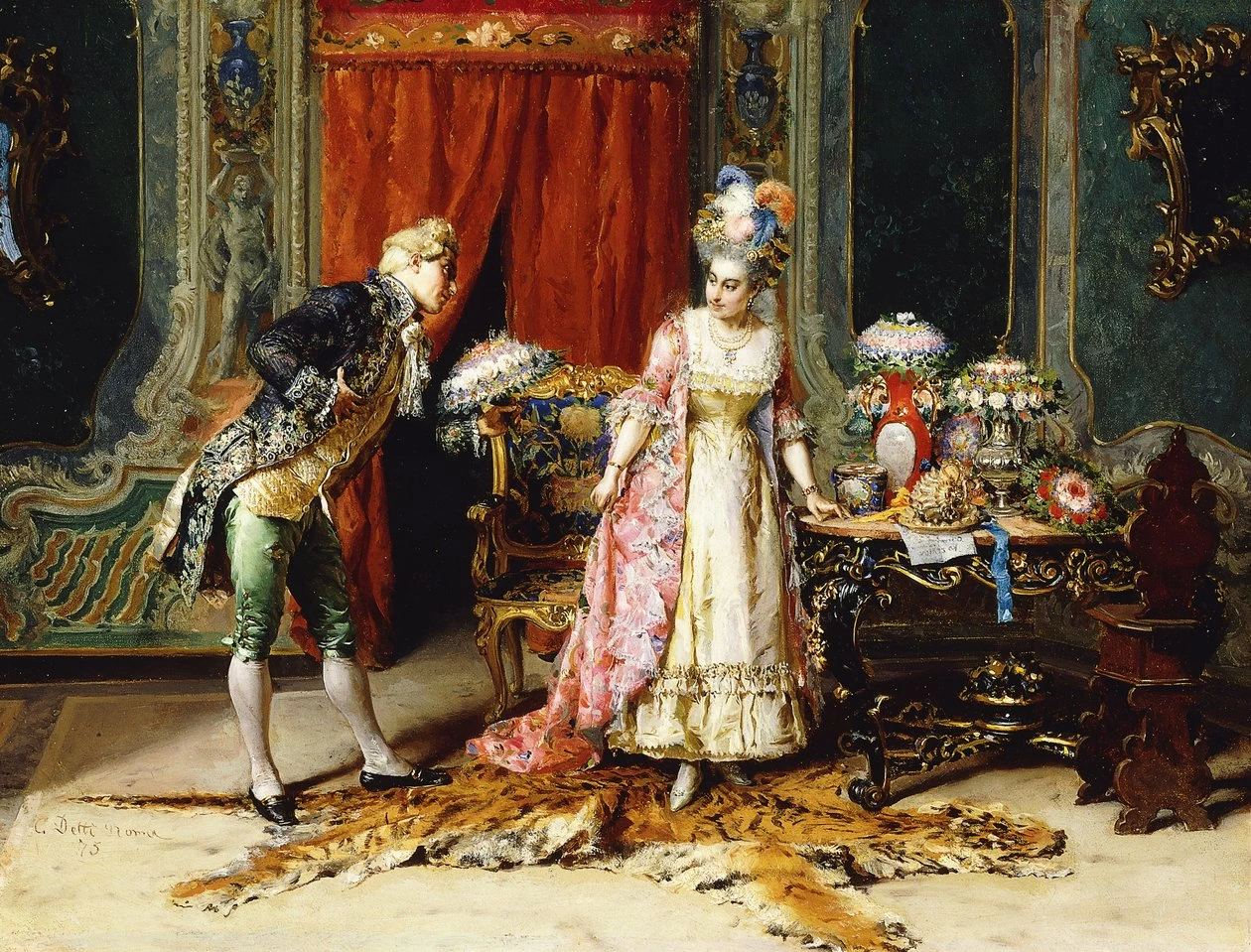 Cesare Detti - Fiori per la sua signoria